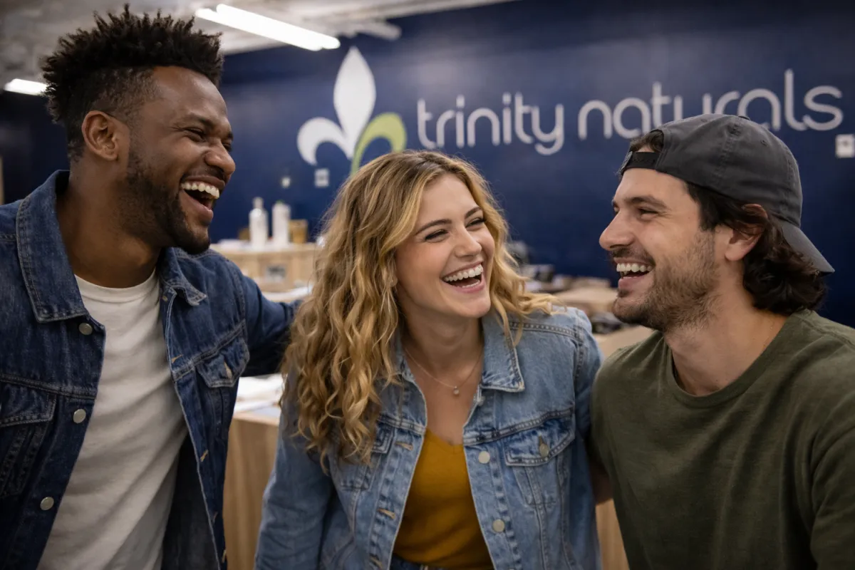 Terpene-rich cannabis flower with an aroma wheel highlighting variety of aromas.