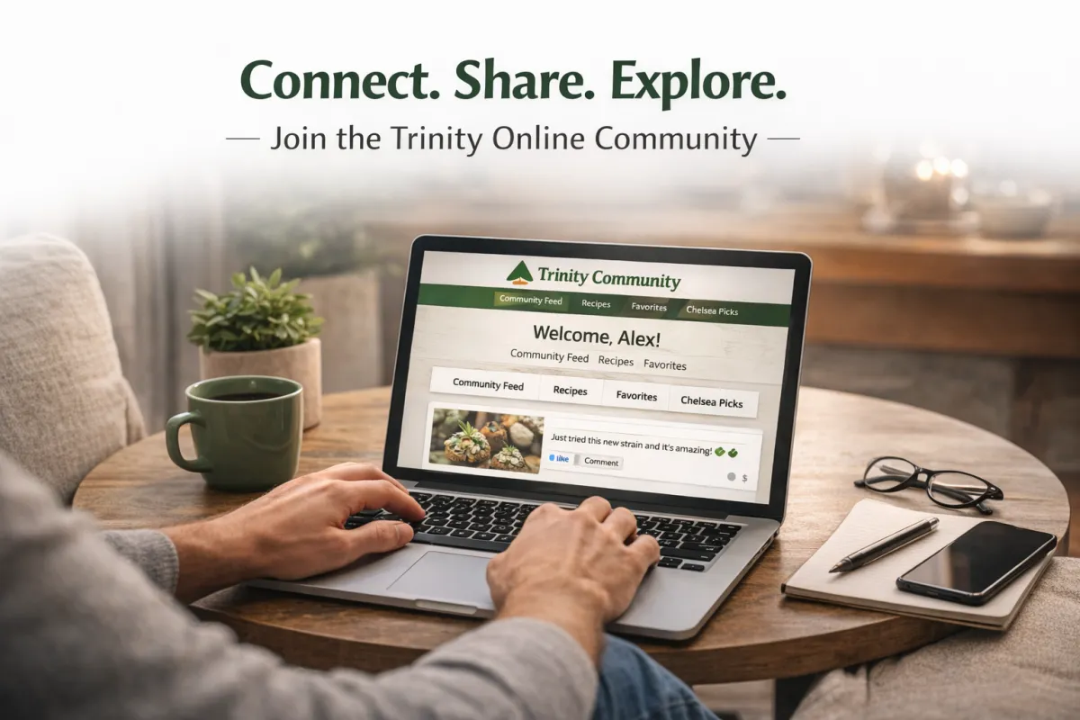 Community members at Trinity Naturals