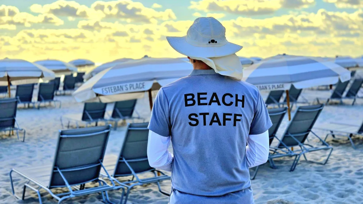 Estebans place locations at the beach.