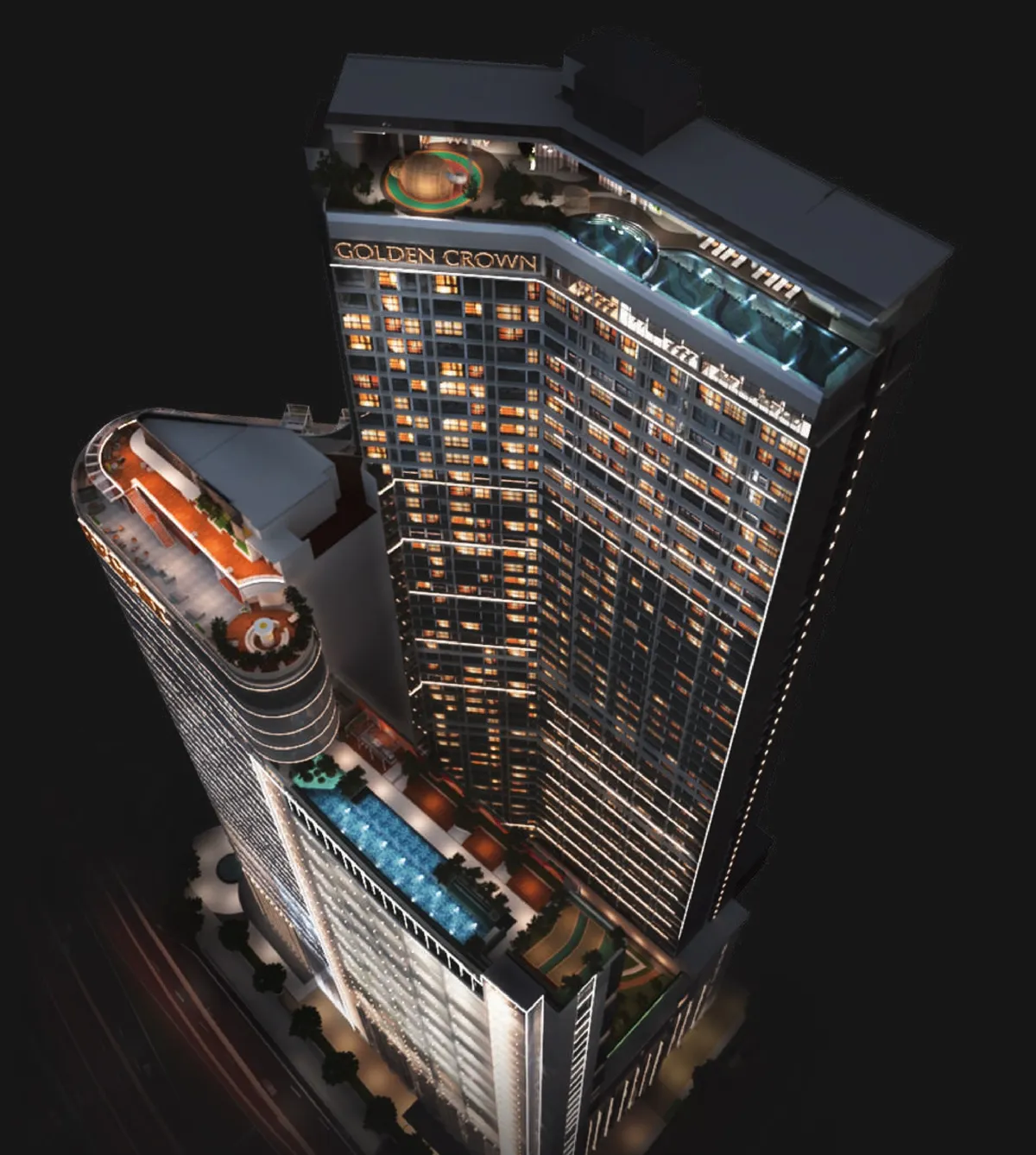 Golden Crown Residence, artist's impression