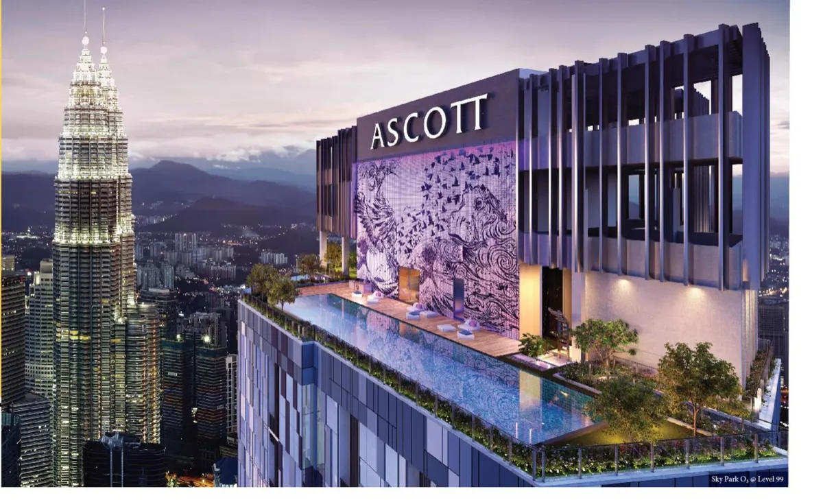 Ascott Star Residence, artist's impression