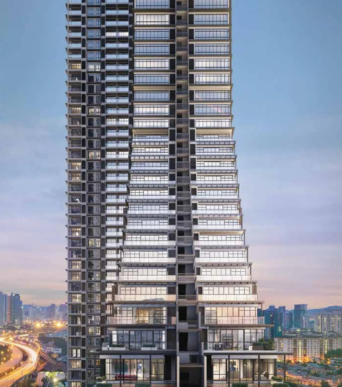 Khaya Residence, Bangsar, artist's impression