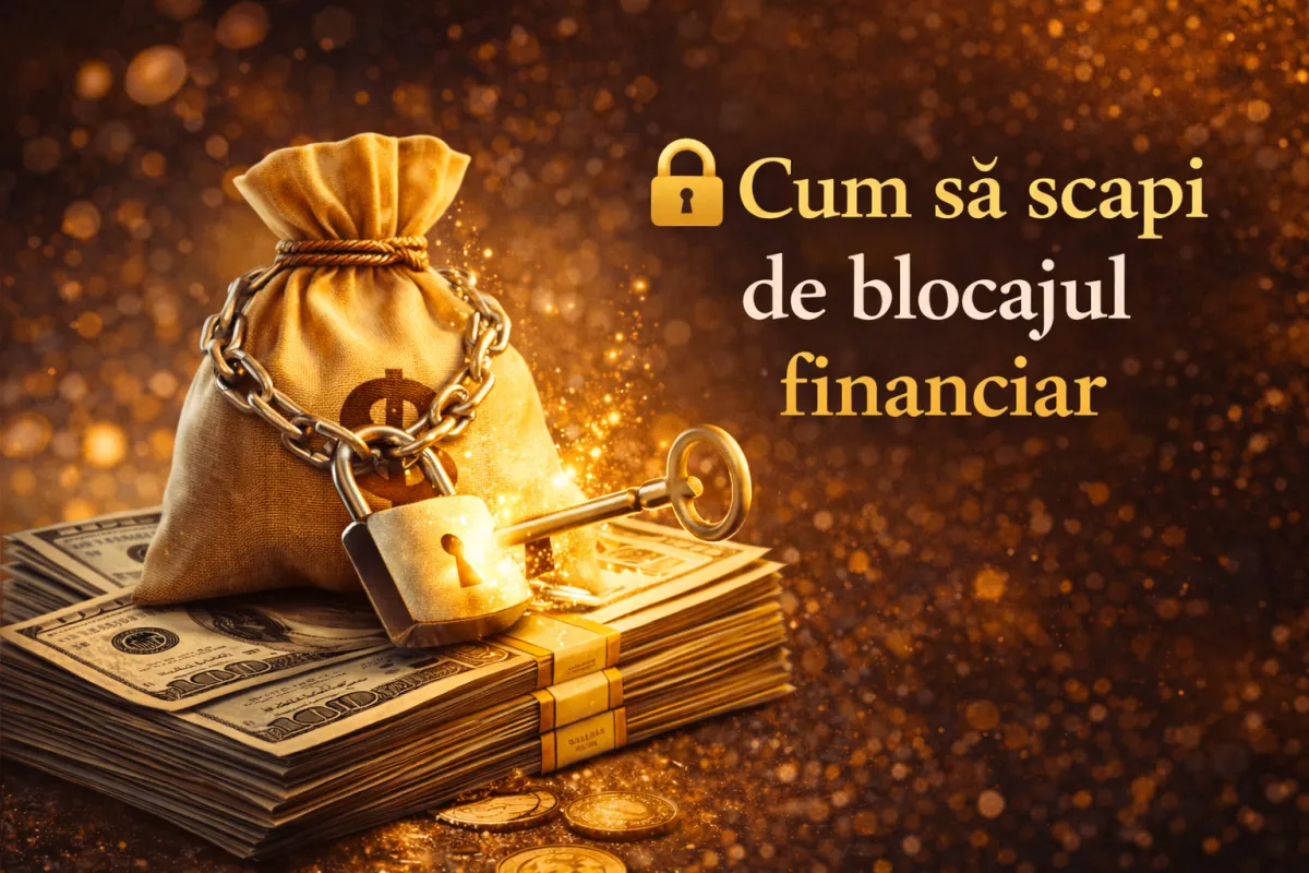🔓Cum să scapi de blocajul financiar: ce funcționează cu adevărat (și de ce sfaturile clasice nu ajung)