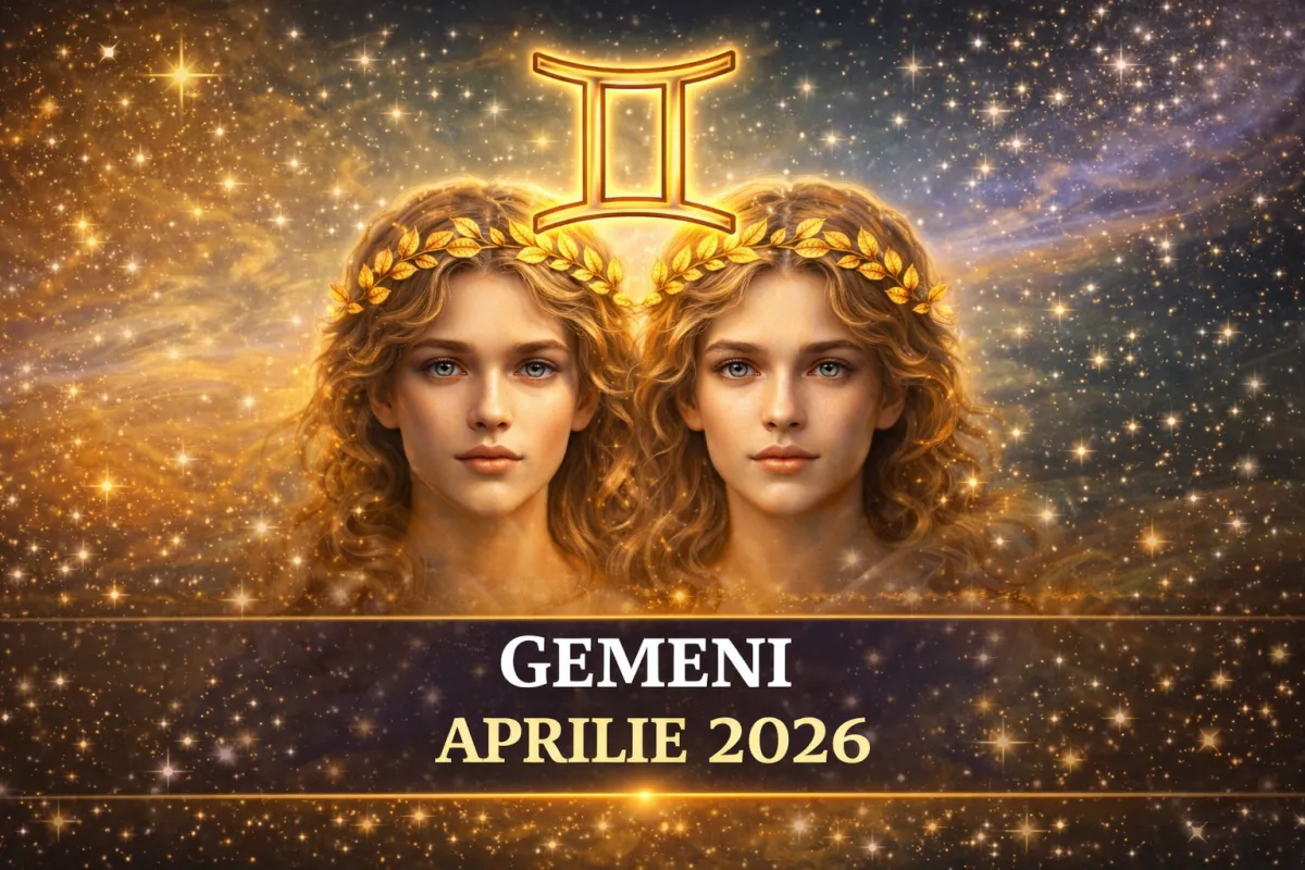♊ Horoscop Gemeni Aprilie 2026: luna în care mintea ta este cel mai periculos dar