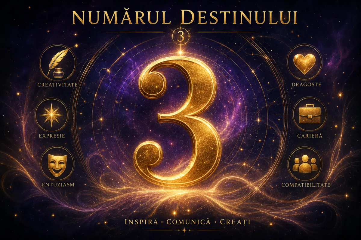 ③ Numărul Destinului 3: de ce începi totul cu entuziasm — și nu termini nimic