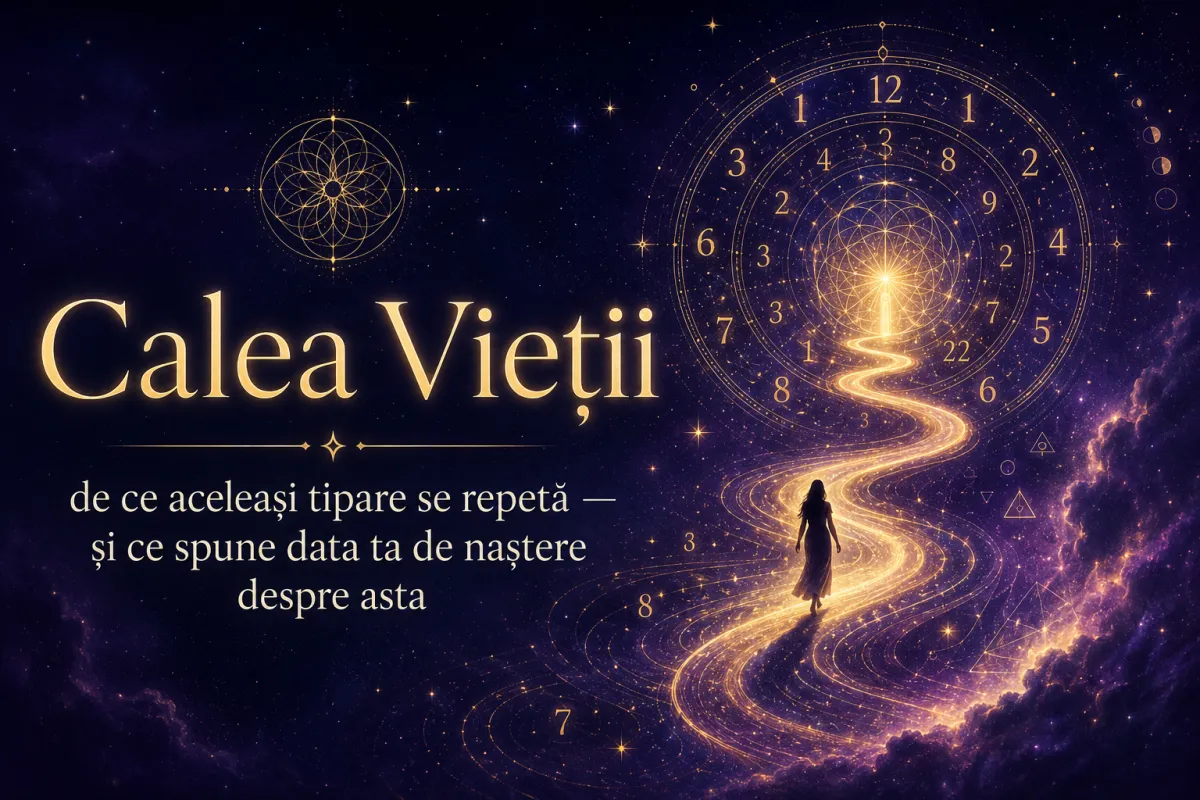 ✨🚶‍♀️Cifra Destinului și Calea Vieții: de ce aceleași tipare se repetă — și ce spune data ta de naștere