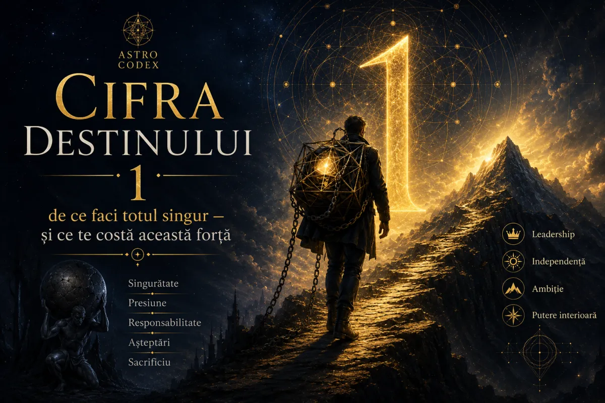 🔥 Cifra Destinului 1: de ce faci totul singur
