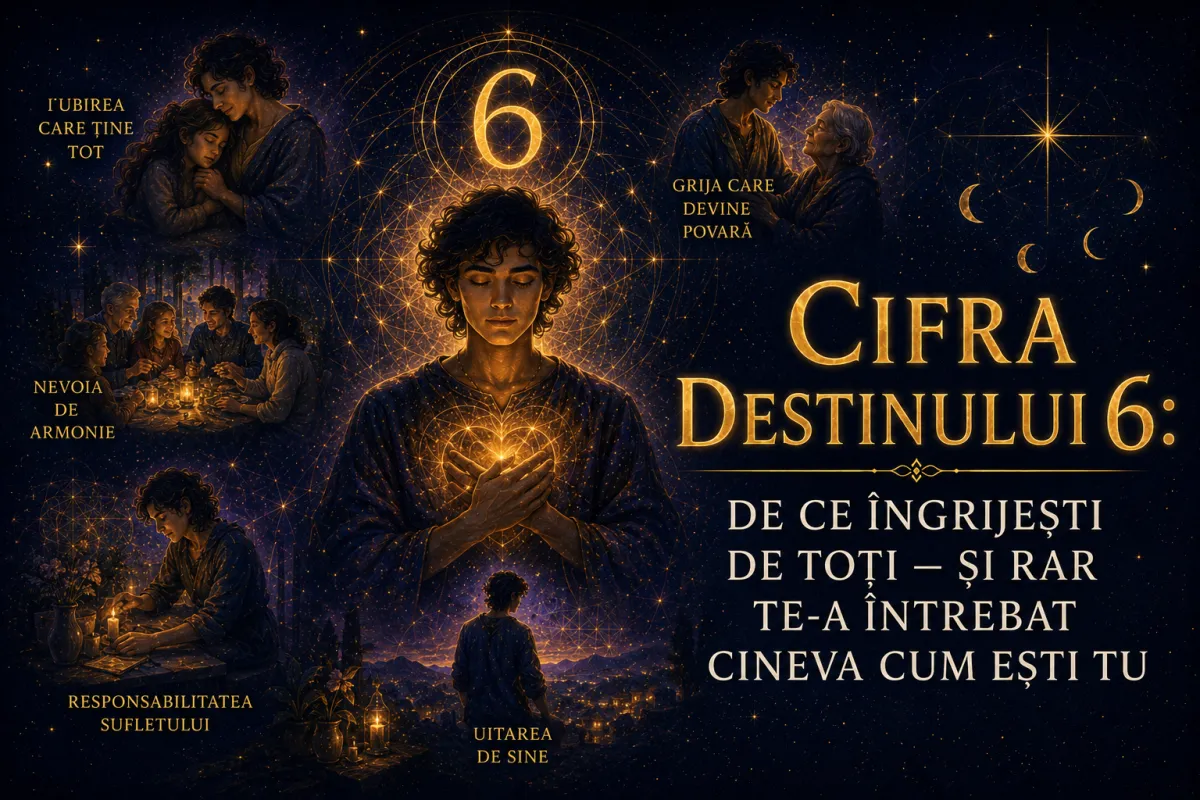 💚 Cifra Destinului 6: de ce îngrijești de toți — și uiți de tine