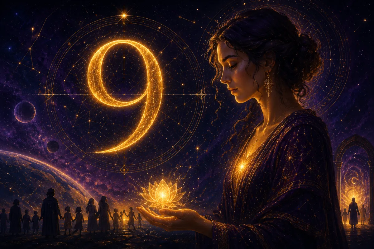 ✨ Femeia cu Cifra Destinului 9: de ce simți durerea lumii și ți se spune că ești prea sensibilă