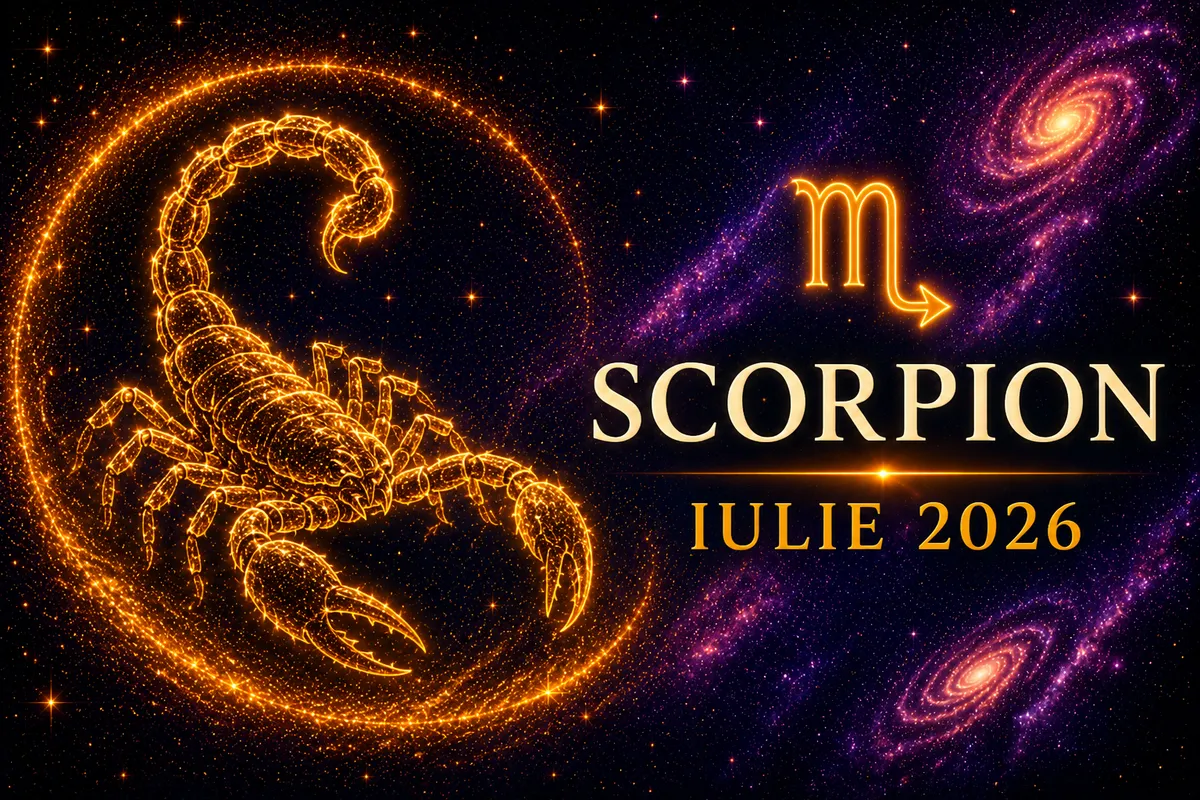 ♏Horoscop Scorpion Iulie 2026: Adevărul Iese la Suprafață, Iar Tu Alegi Ce Transformi și Ce Lași În Urmă