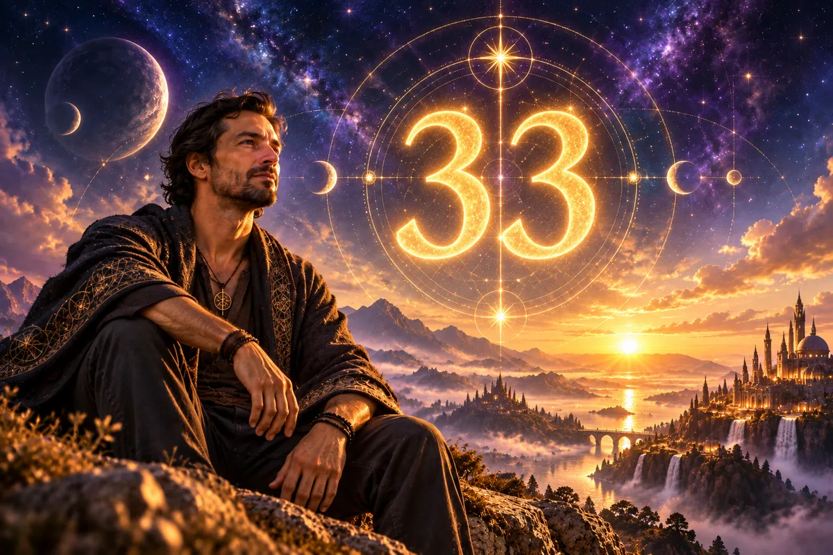 💛 Bărbatul cu Cifra Destinului 33: iubire care vindecă
