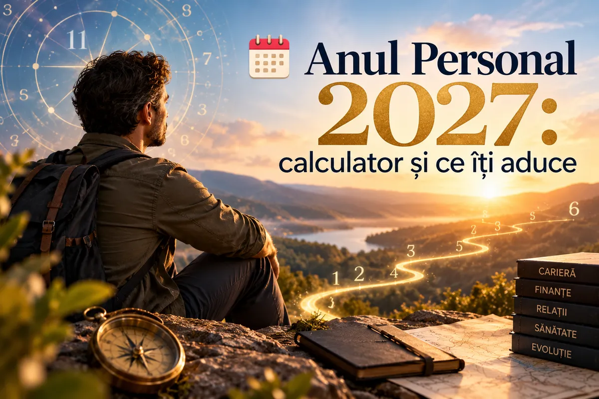 🗓️ Anul Personal 2027: calculator și ce îți aduce