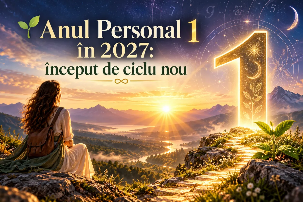 🌱 Anul Personal 1 în 2027: început de ciclu nou