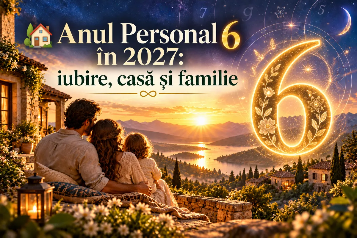 🏡 Anul Personal 6 în 2027: iubire, casă și familie
