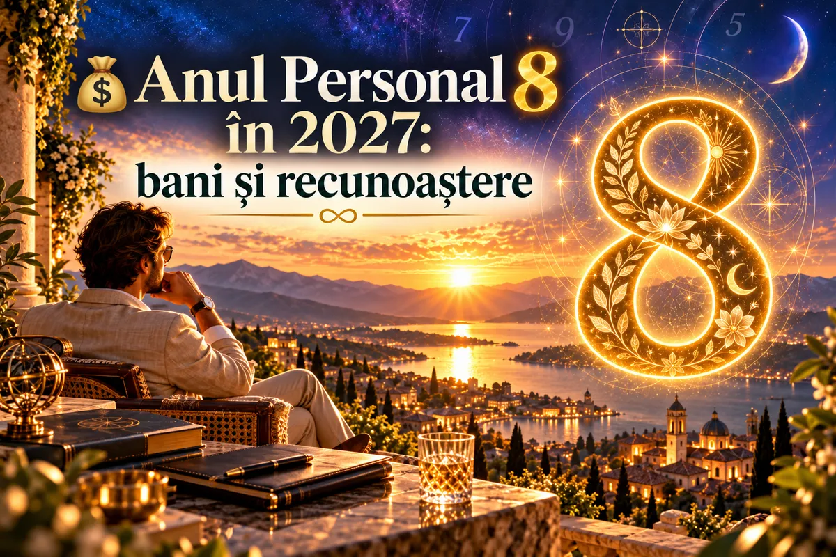 💰 Anul Personal 8 în 2027: bani și recunoaștere