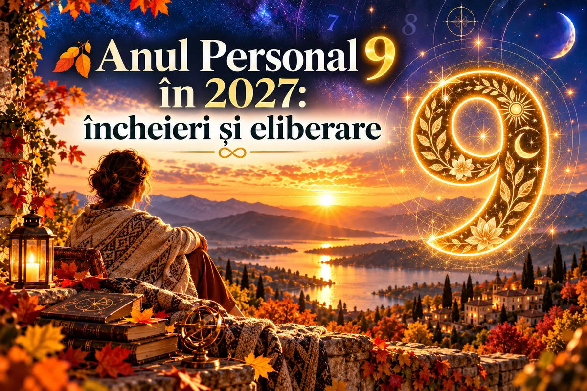 🍂 Anul Personal 9 în 2027: încheieri și eliberare
