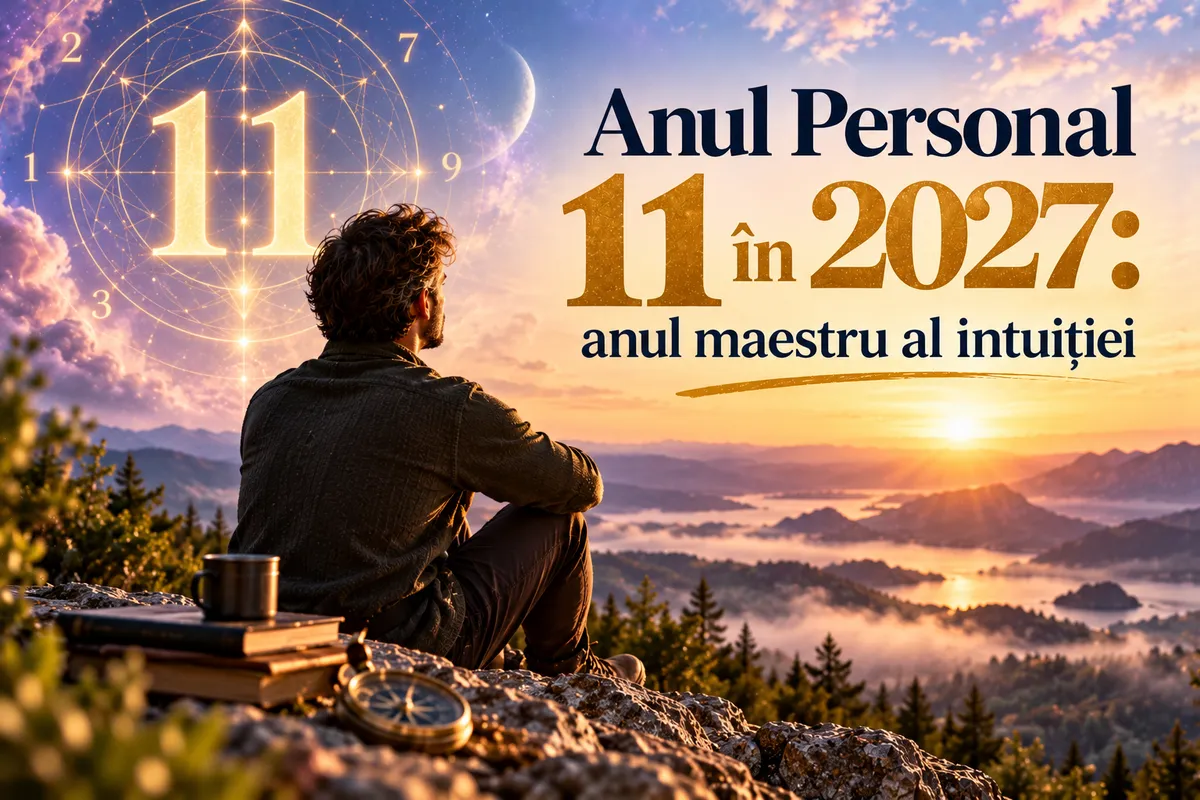 ✨ Anul Personal 11 în 2027: anul maestru al intuiției
