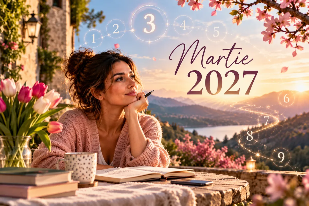🌷 Martie 2027 în numerologie: ce îți aduce luna ta
