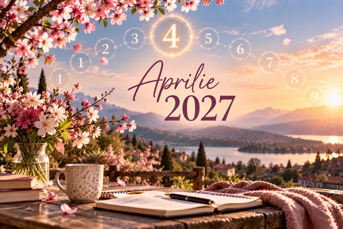 🌸 Aprilie 2027 în numerologie: ce îți aduce luna ta