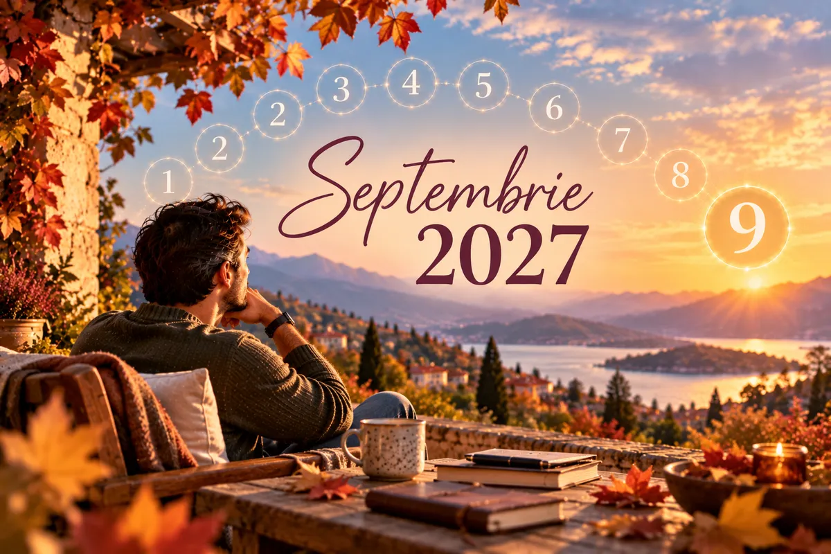 🍁 Septembrie 2027 în numerologie: ce îți aduce luna ta