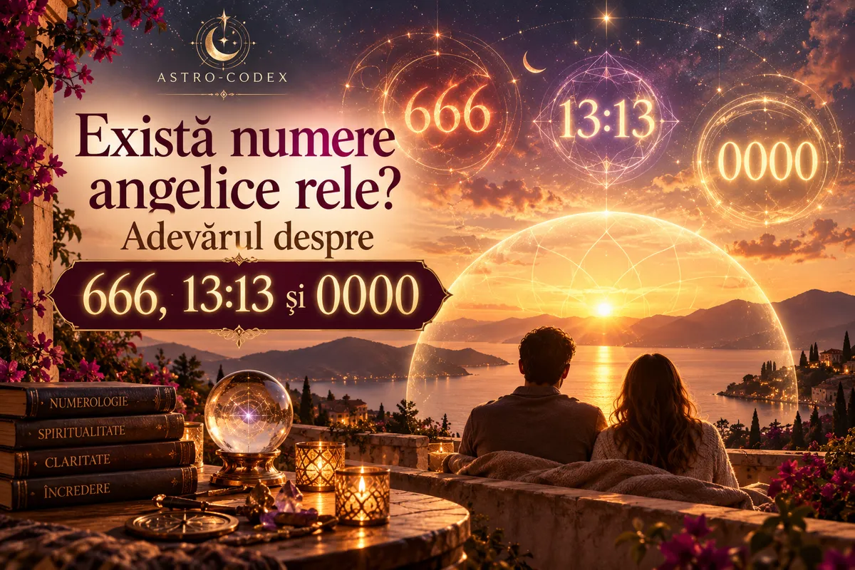 🛡️ Există numere angelice rele? Adevărul despre 666, 13:13 și 0000