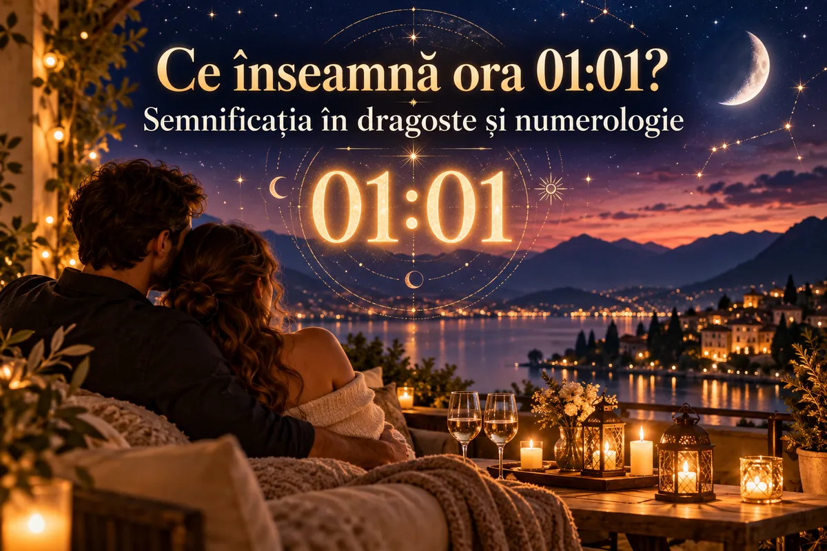 🕐 Ce înseamnă ora 01:01? Semnificația în dragoste și numerologie