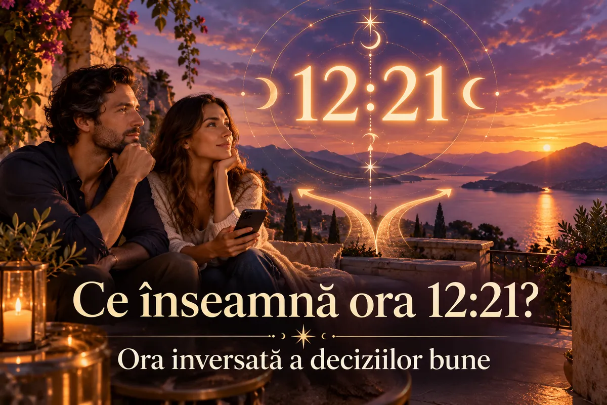 🕐 Ce înseamnă ora 12:21? Ora inversată a deciziilor bune
