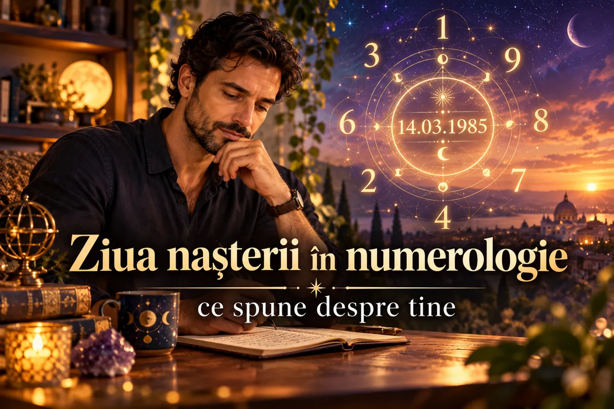 📅 Ziua nașterii în numerologie: ce spune despre tine