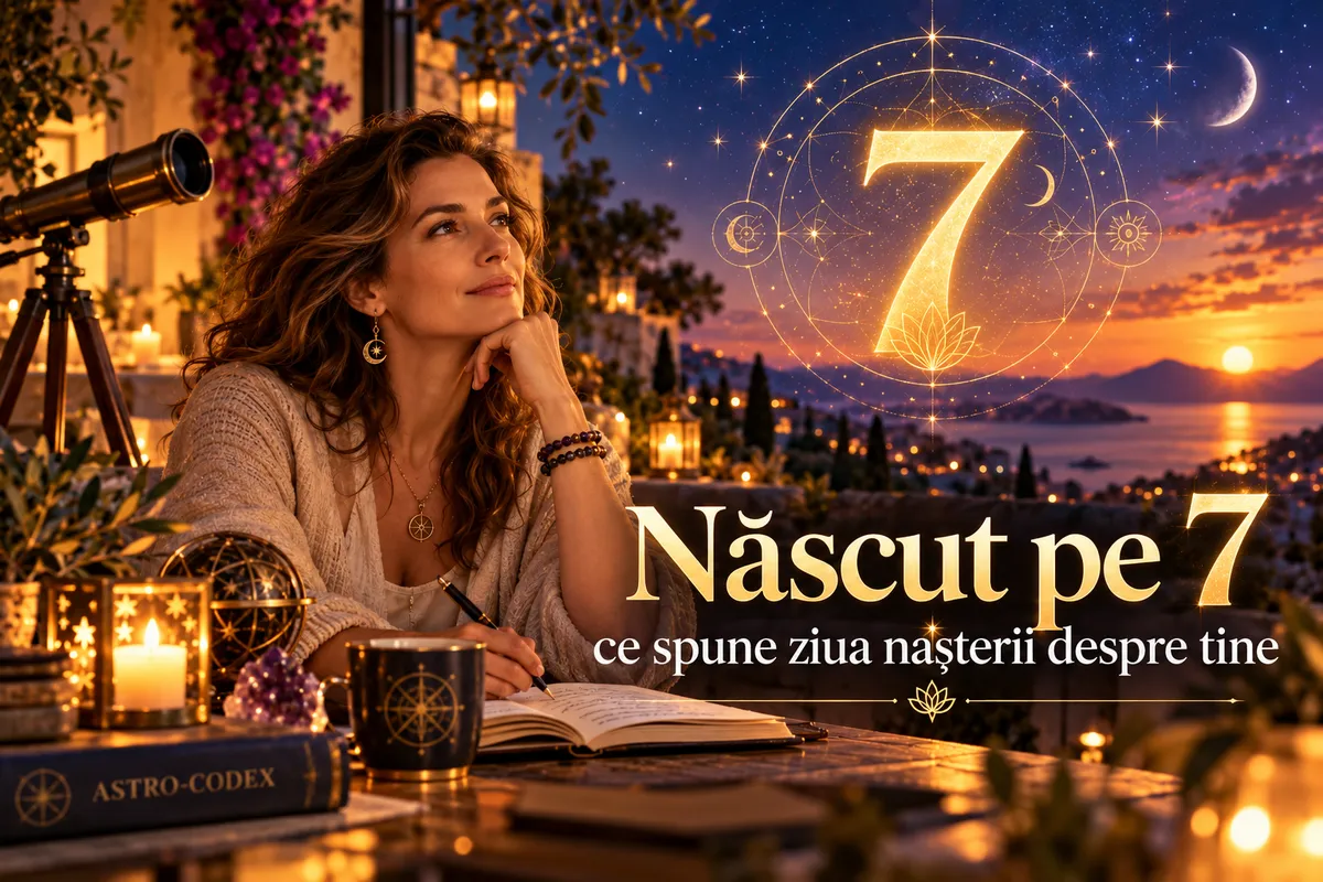 🔭 Născut pe 7: ce spune ziua nașterii despre tine