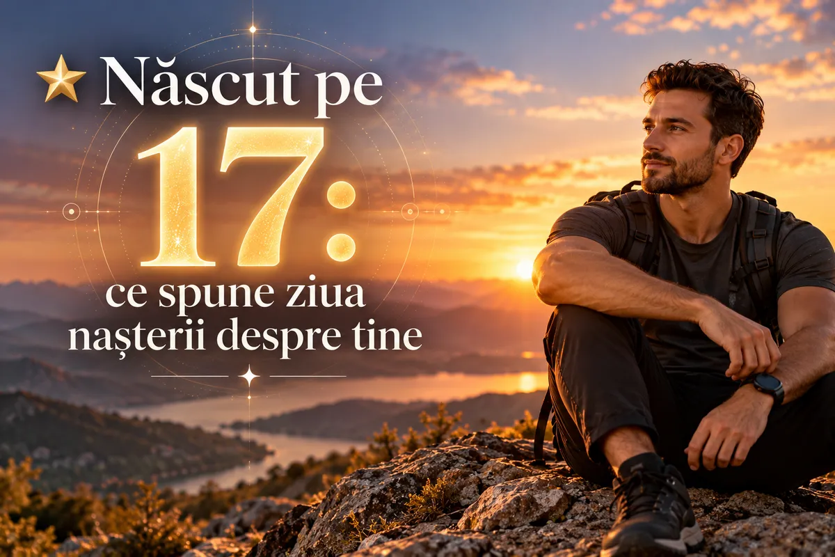 ⭐ Născut pe 17: ce spune ziua nașterii despre tine