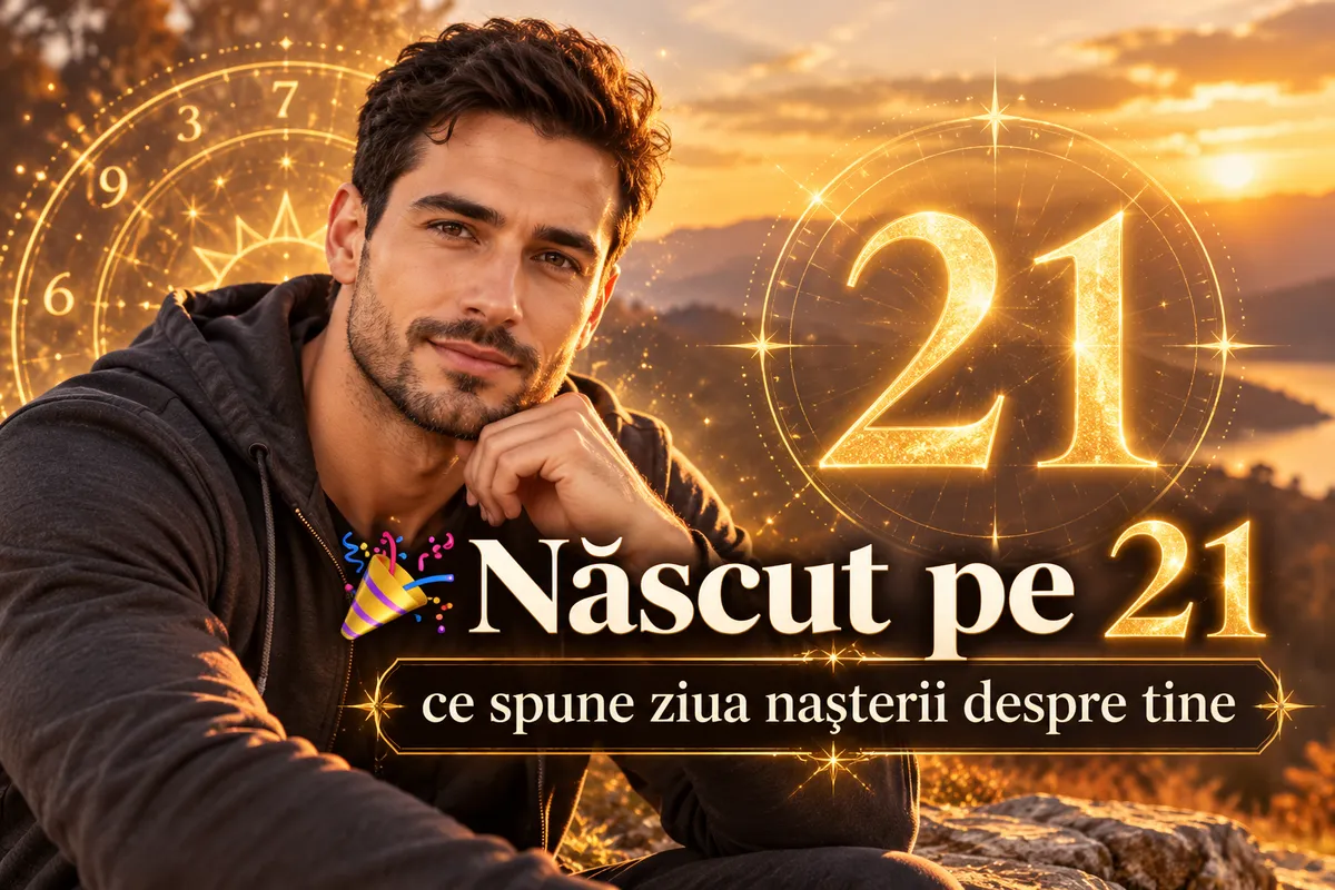 🎉 Născut pe 21: ce spune ziua nașterii despre tine