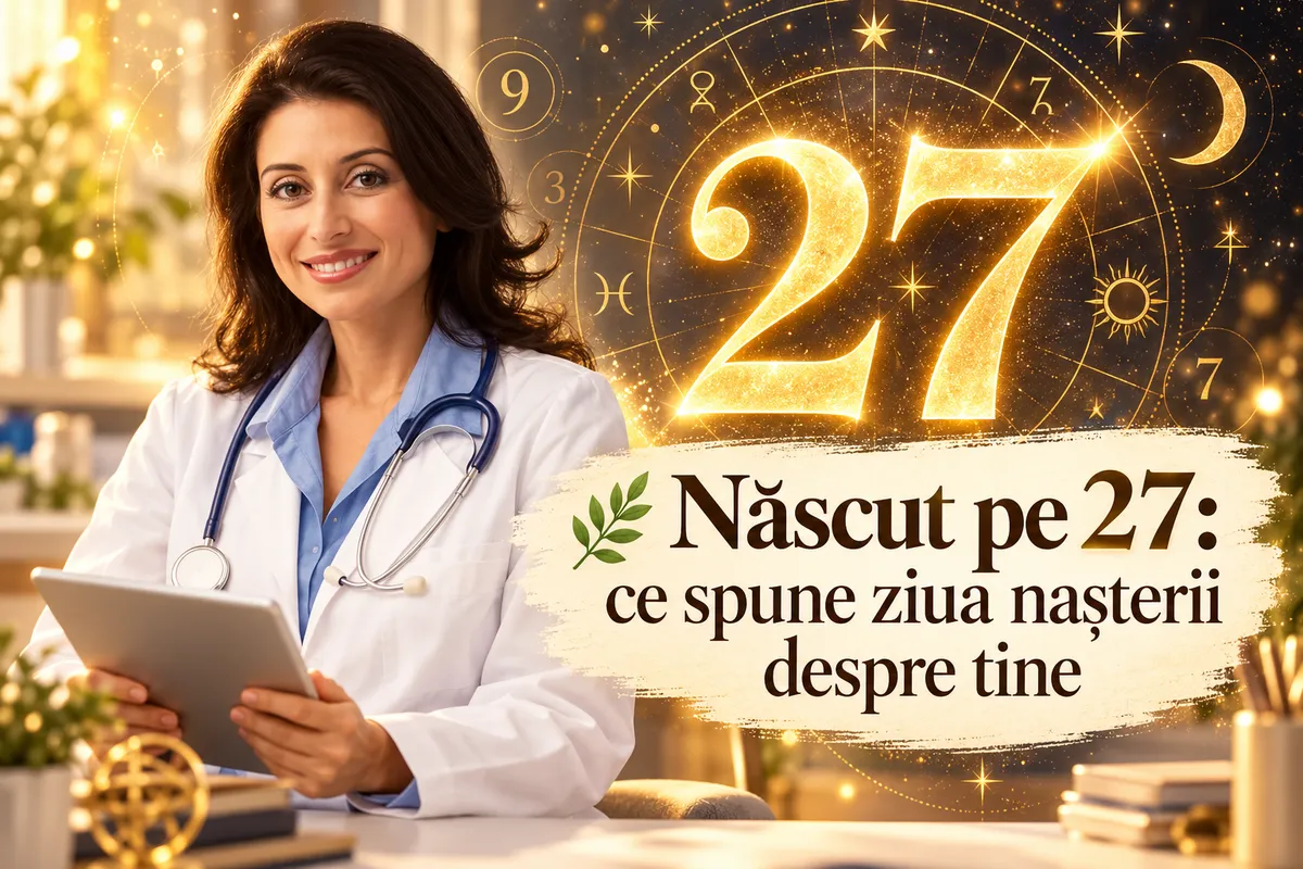 🌿 Născut pe 27: ce spune ziua nașterii despre tine