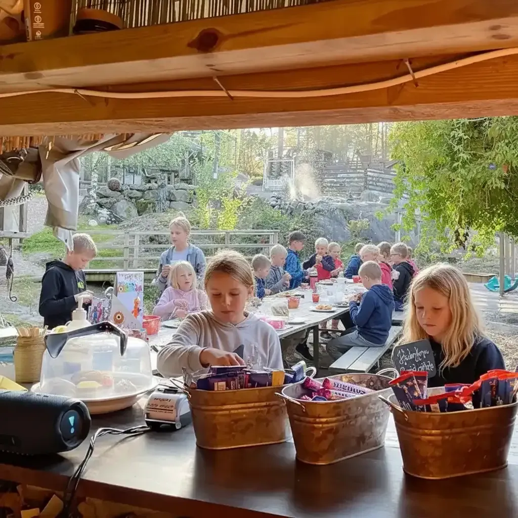 Ruokatarjoilut luokkaretkellä