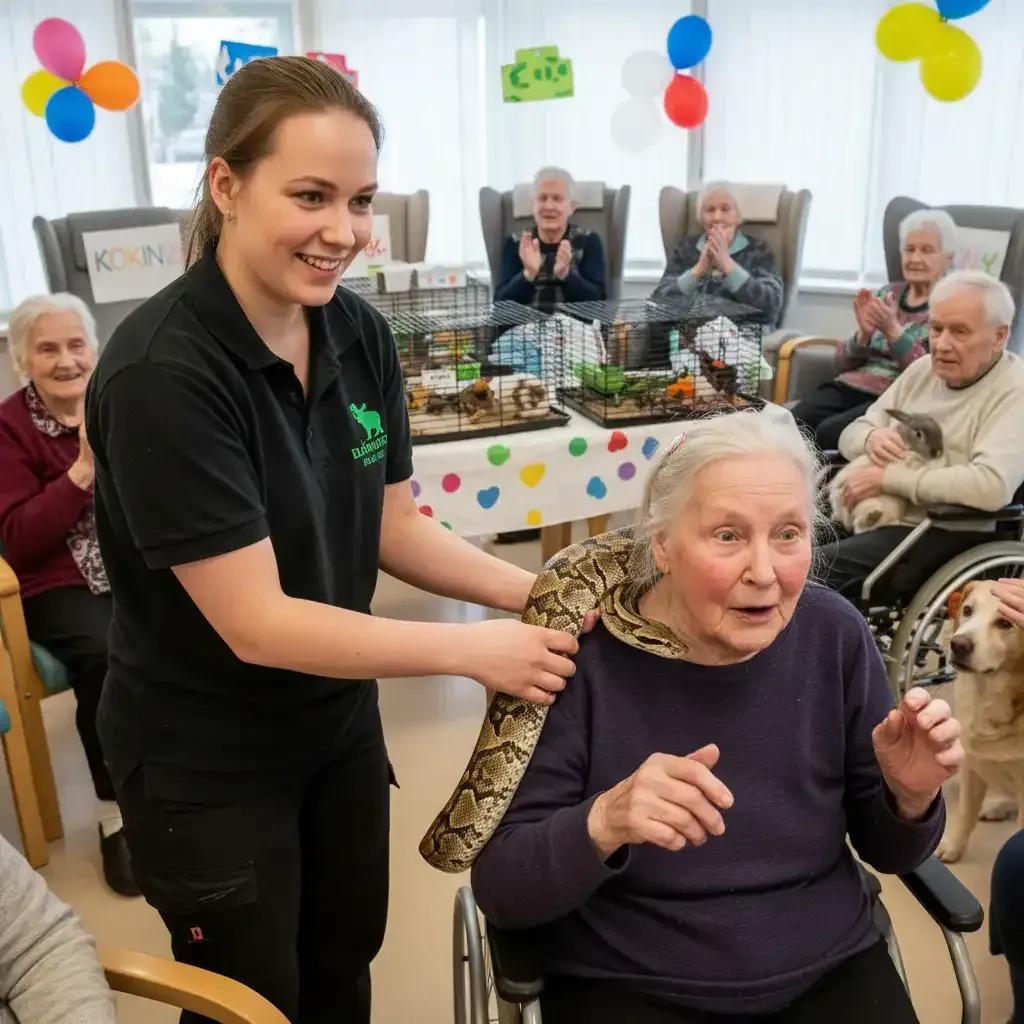 Päivä eläinhoitajana