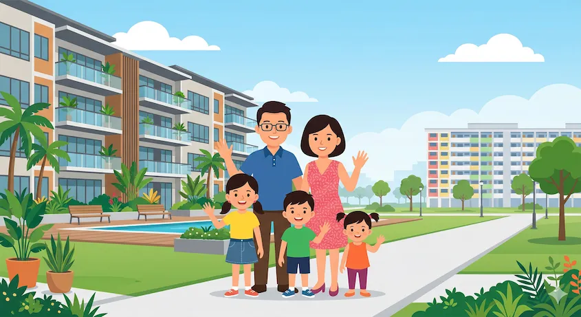 HDB Upgrader No Savings Required