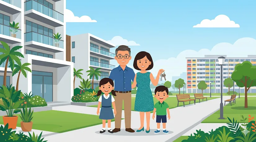 HDB Upgrade to New Launch Condo