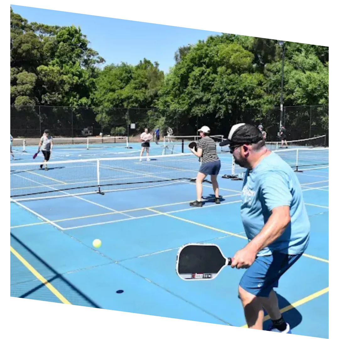 people playing pickleball in the illawarra