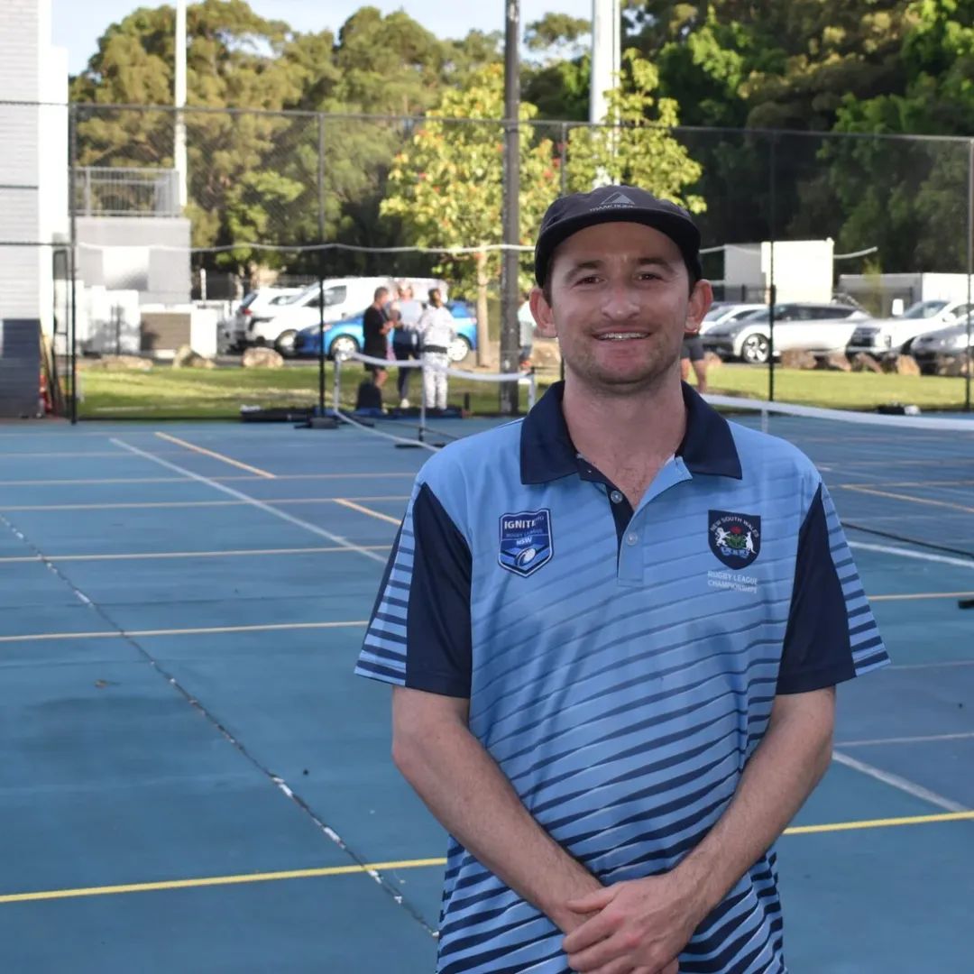 blake riolo pickleball coach in the illawarra