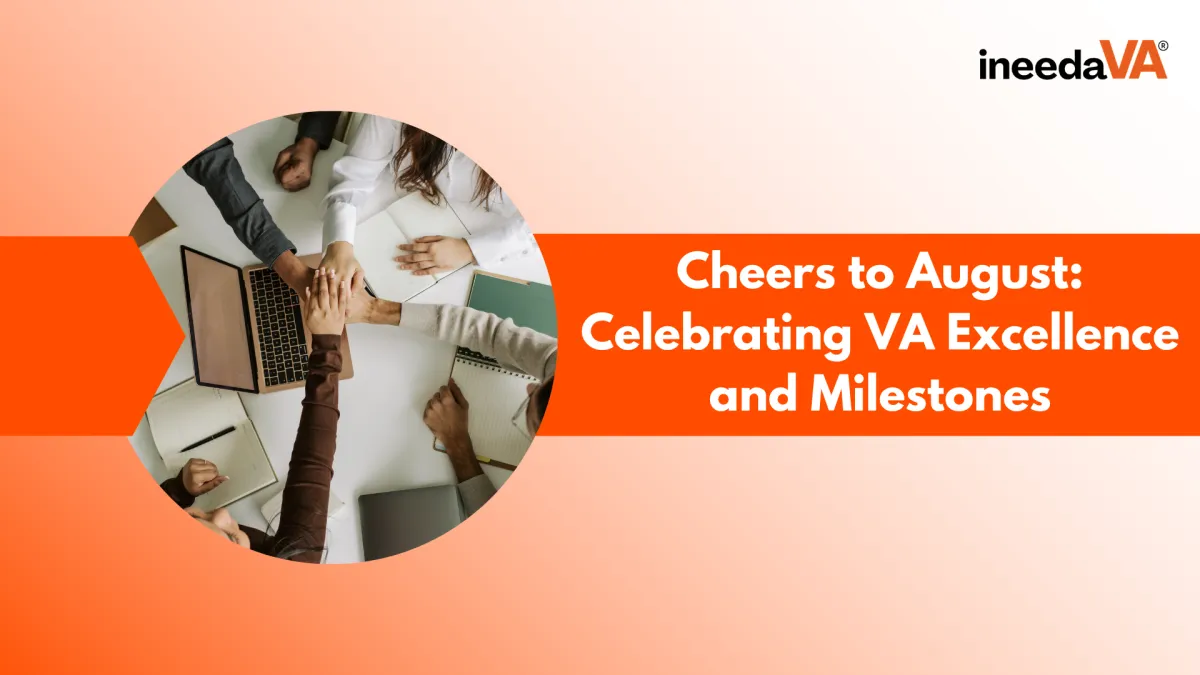 Cheers to August blog cover celebrating VA excellence and milestones