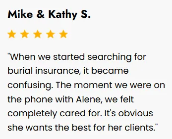 testimonial quote from Mike and Kathy S