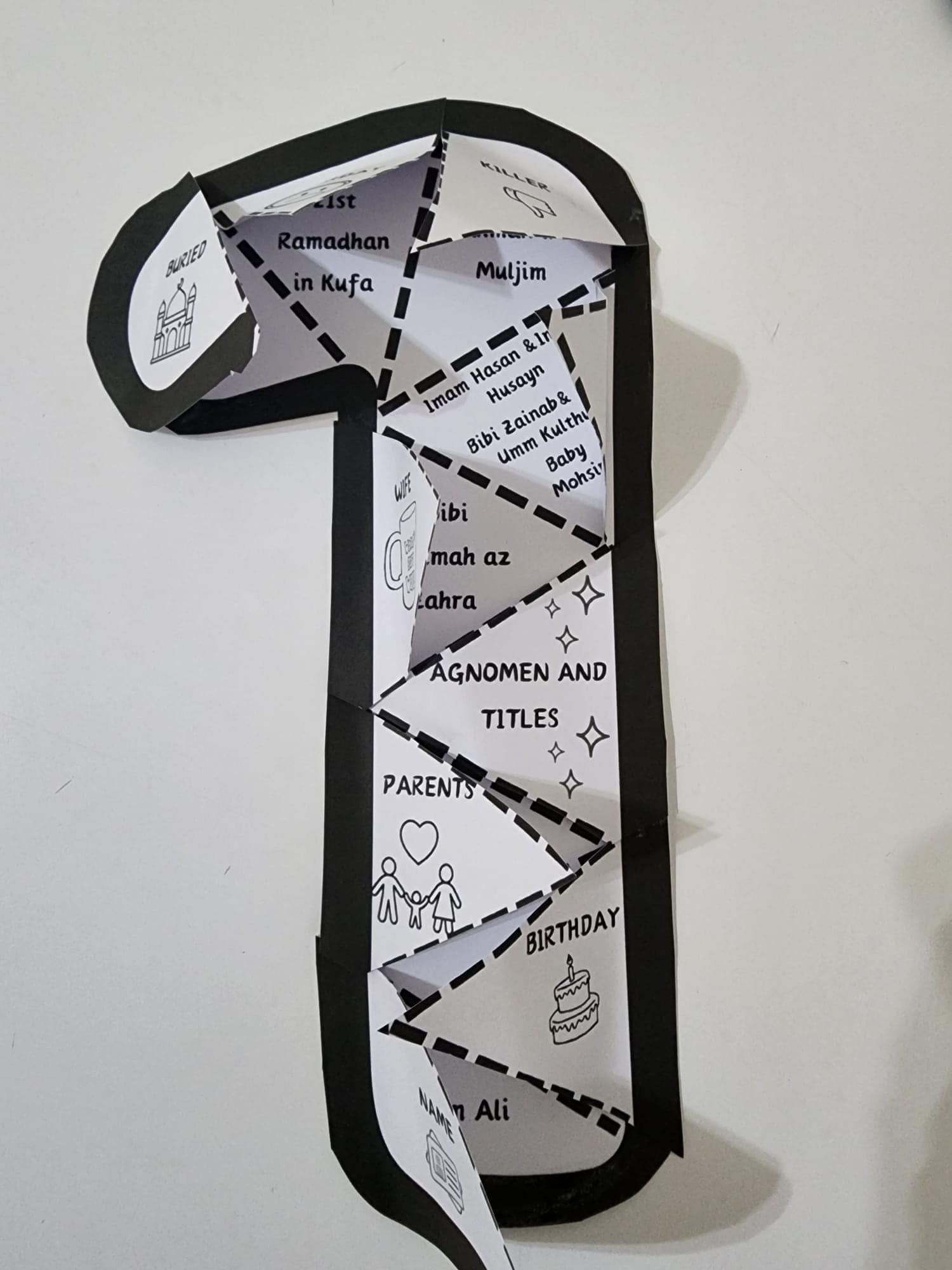 Imam Ali (as) Number 1 Biography Craft” – Learn Through Play 