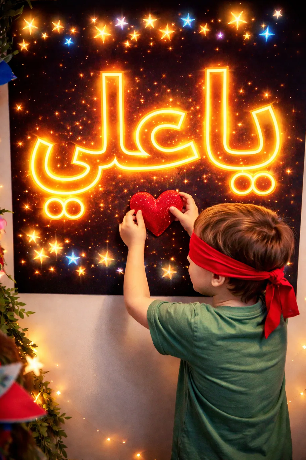 Pin the Heart on the Ya Ali