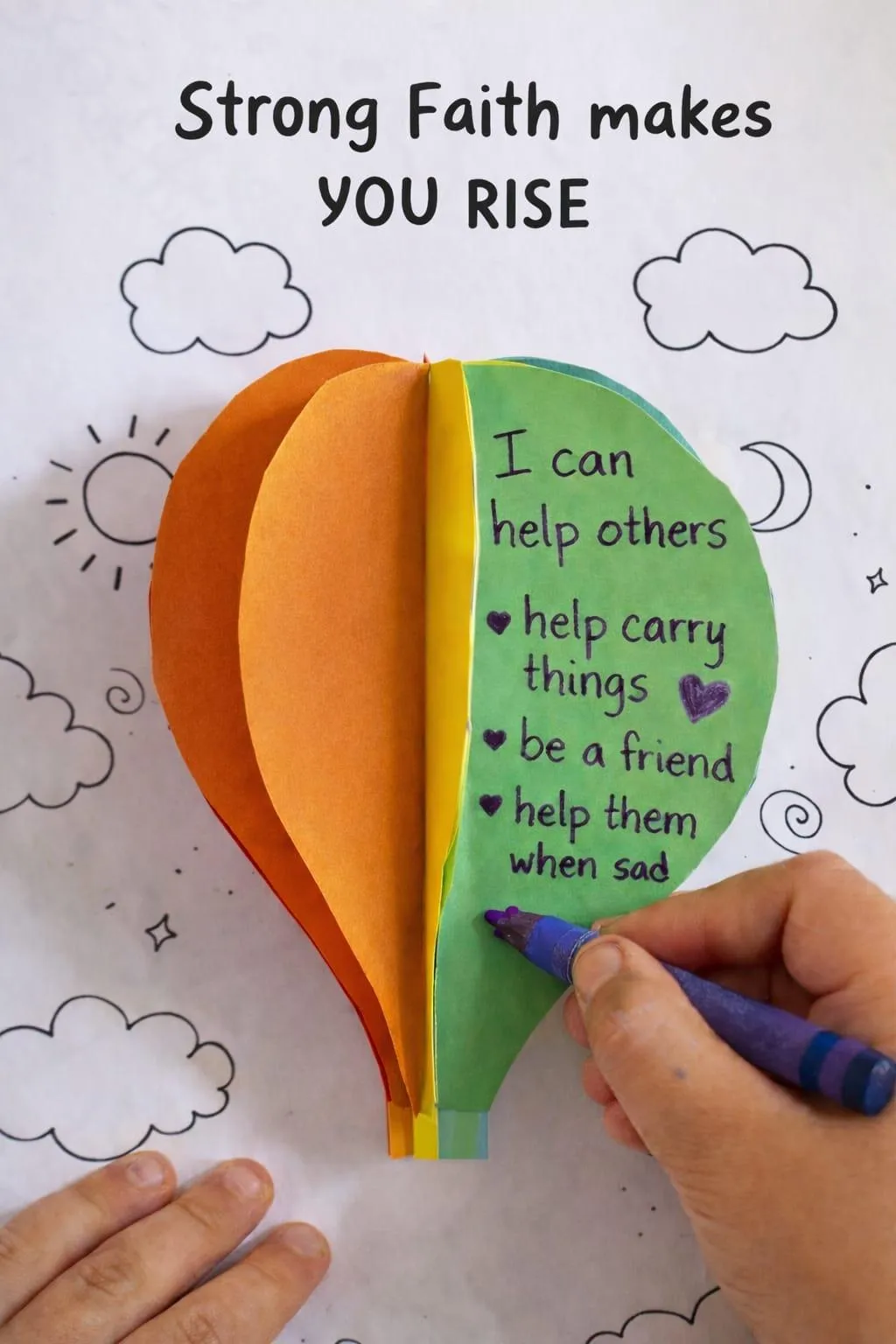 Rise Like Lady Khadijah – Hot Air Balloon Reflection Craft