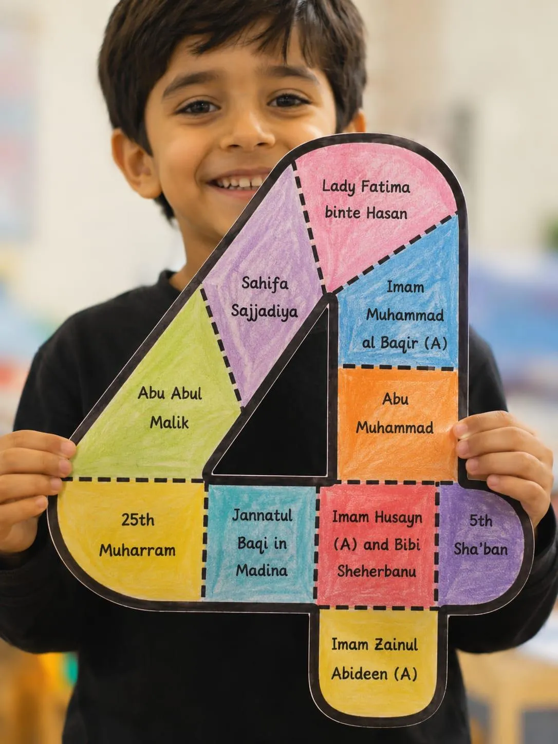 Imam Zainul Abideen (as) Number 4 Biography Craft” – Learn Through PPlay