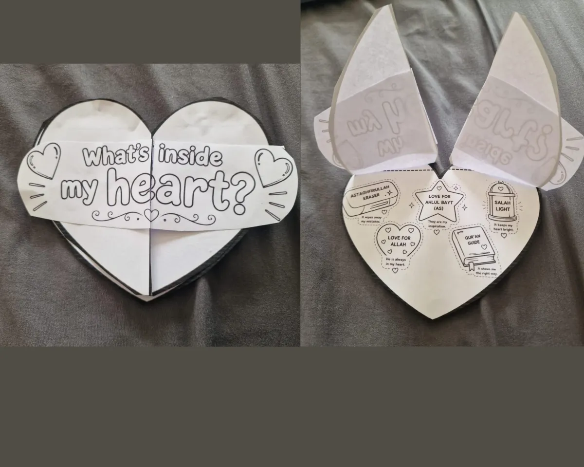 What's inside my heart? Craft