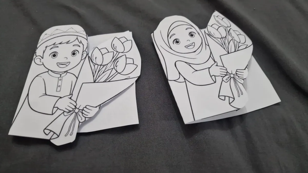 Lady Ruqayyah Generosity Craft: Generosity Blossoms from the Heart