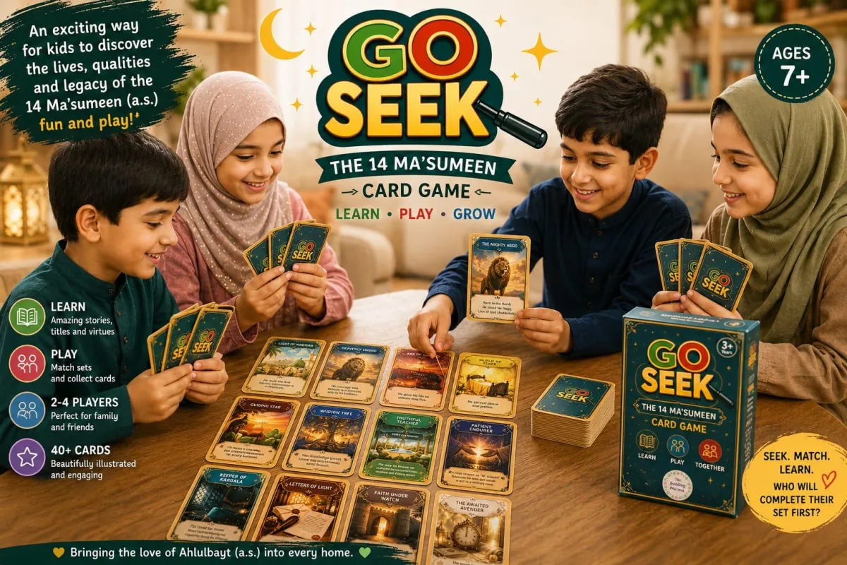 GO SEEK - Card Game Launch