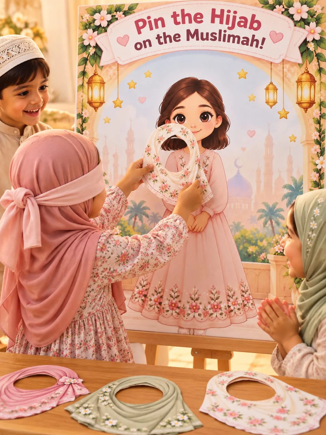 Pin the Hijab on the Muslimah!