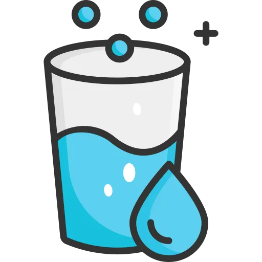 Glass of water
