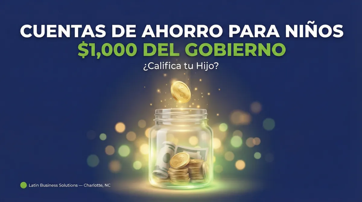 Cuentas Trump para Niños — $1,000 del Gobierno. ¿Califica el Tuyo?